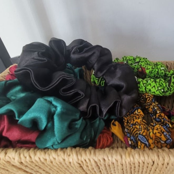 Ade Satin Scrunchie